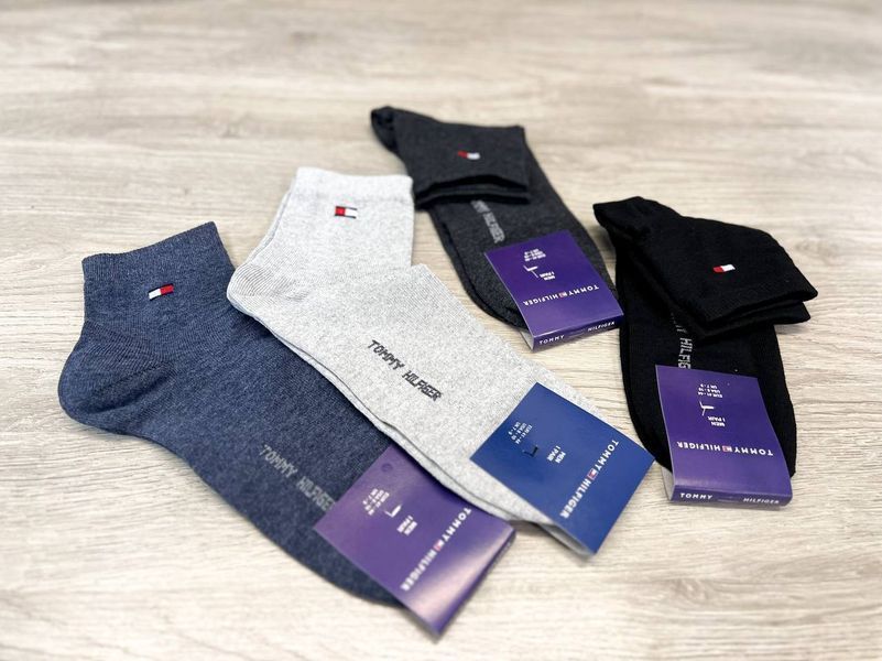 Подарунковий бокс Tommy Hilfiger  із середньою шкарпеткою із 6 пар 94 фото