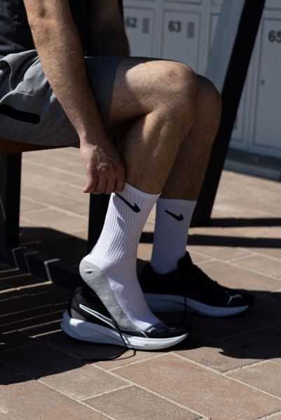 Шкарпетки Nike з сірою підошвою (12 пар в упаковці) АРТ 302 фото