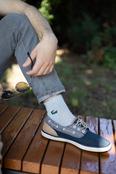 Шкарпетки Lacoste у 4 кольорах (12 пар в упаковці) АРТ 15 фото