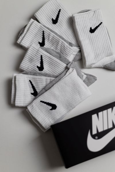 Подарунковий бокс Nike Сіра стопа комплект із 6 пар АРТ 110-НВ фото